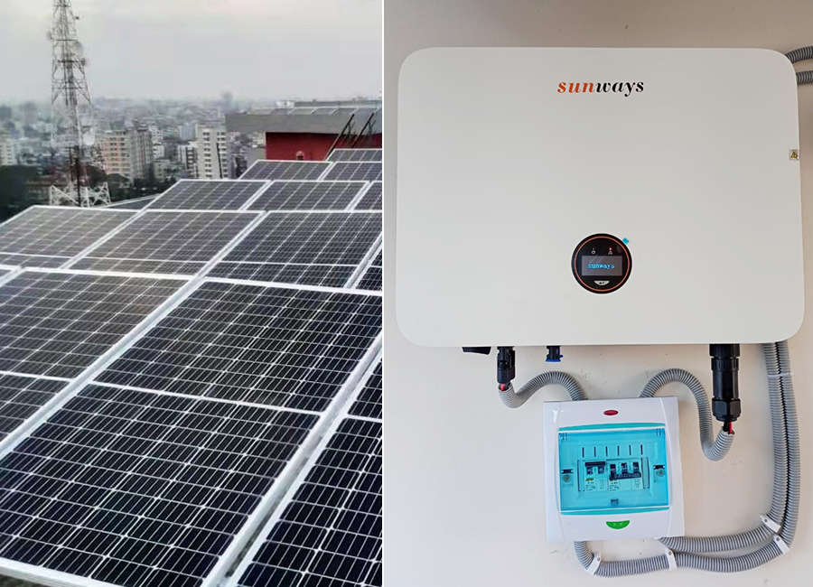 Sunways Projekt Bangladesh 15kW